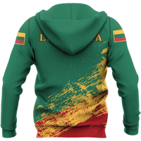 (Lietuva) Lithuania Special Zipper Hoodie New Update RLT6 - Wonder Print Shop