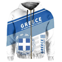 Greece Flag Motto Hoodie Limited Style RLT12 - Wonder Print Shop