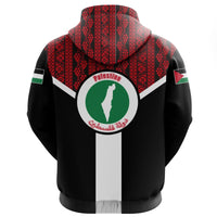 Palestine Hoodie Rising Zip RLT13 - Wonder Print Shop