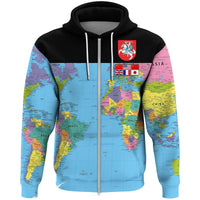Lithuania Zip Hoodie RLT6 - Wonder Print Shop