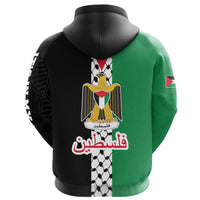 DNA Palestine Zip Hoodie RLT13 - Wonder Print Shop