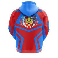 Democratic Republic Of The Congo Coat Of Arms Zip Up Hoodie My Style RLT13 - Wonder Print Shop