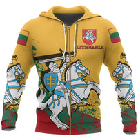 Lithuania Special Zipper Hoodie RLT6 - Wonder Print Shop
