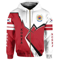 Korea Zip Hoodie Lightning RLT8 - Wonder Print Shop