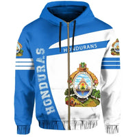 Honduras Sport Zip Up Hoodie Premium Style RLT8 - Wonder Print Shop