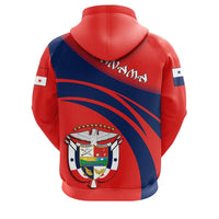 Panama Zip Hoodie Coat Of Arms Cricket Style RLT13 - Wonder Print Shop