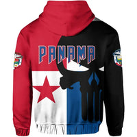 Panama Zipper Hoodie Skullcap Style RLT13 - Wonder Print Shop