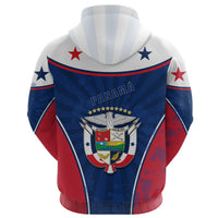 Panama Zip Hoodie Circle Stripes Flag Version RLT13 - Wonder Print Shop
