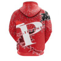 Philippines Christmas Zip Up Hoodie Coat Of Arms X Style8 RLT6 - Wonder Print Shop