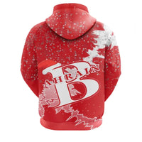 Bahrain Christmas Coat Of Arms Zip Up Hoodie X Style RLT8 - Wonder Print Shop