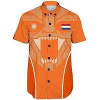 netherland-shorts-sleeve-shirt-strong-lion