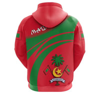 Maldives Hoodie Coat Of Arms Cricket Style RLT12 - Wonder Print Shop