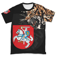 Lithuania T Shirt Tiger Special Version RLT6 - Wonder Print Shop