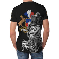 Chile T Shirt Lion with Crown RLT7 - Wonder Print Shop