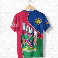 Namibia T Shirt Heart and Soul Shirt RLT7 - Wonder Print Shop