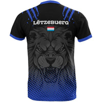Luxembourg Lion Team T Shirt RLT6 - Wonder Print Shop