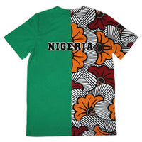 Nigeria T Shirt Ankara Pattern RLT8 - Wonder Print Shop