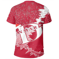 Denmark Christmas Coat Of Arms T Shirt X Style RLT13 - Wonder Print Shop