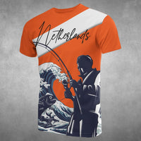The Netherlands Fisherman T Shirt RLT7 - Wonder Print Shop