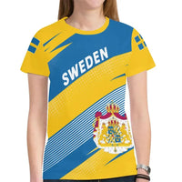 Sweden Flag T Shirt Pride Style RLT7 - Wonder Print Shop
