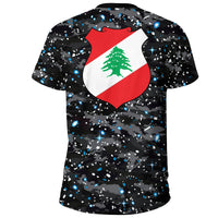 Lebanon T Shirt Space Camo RLT6 - Wonder Print Shop