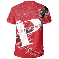 Philippines Christmas Coat Of Arms T Shirt X Style8 RLT6 - Wonder Print Shop