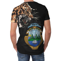 Costa Rica T Shirt Tiger Special Version RLT13 - Wonder Print Shop