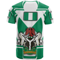 Nigeria T Shirt Nigerian Flag and Coat Of Arms Boa Me Na Me Mmoa Wo RLT8 - Wonder Print Shop