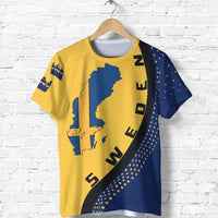 Sweden Map T Shirt Generation Ii RLT7 - Wonder Print Shop