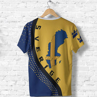 Sweden Map T Shirt Generation Ii RLT7 - Wonder Print Shop