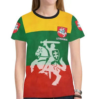 Lithuania T Shirt Lietuvos T Shirt RLT6 - Wonder Print Shop