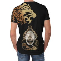 Honduras T Shirts Lion Style RLT8 - Wonder Print Shop