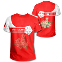 Switzerland Coat Of Arms T Shirt Simple Style RLT13 - Wonder Print Shop