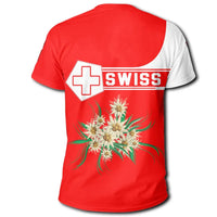 Switzerland Coat Of Arms T Shirt Simple Style RLT13 - Wonder Print Shop