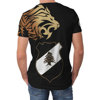 Lebanon T Shirts Lion Style RLT6 - Wonder Print Shop