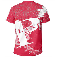 Poland Christmas Coat Of Arms T Shirt X Style RLT7 - Wonder Print Shop