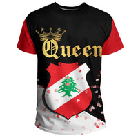 Lebanon T Shirt Queen Valentine Couple RLT6 - Wonder Print Shop