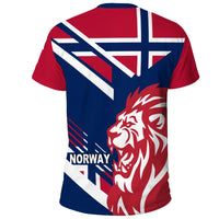 African T Shirt Norway Lion Flag Special Edition RLT7 - Wonder Print Shop
