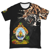 Honduras T Shirt Tiger Special Version RLT8 - Wonder Print Shop