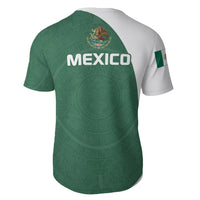 Mexico T Shirt Golden Eagle Aztec RLT13 - Wonder Print Shop