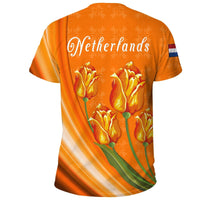 Netherlands T Shirt King's Day Tulip RLT7 - Wonder Print Shop