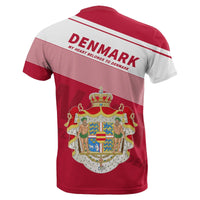 Denmark Flag Motto T Shirt Limited Style RLT13 - Wonder Print Shop