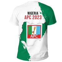 Nigeria T Shirt Nigeria Map Apc 2023 RLT8 - Wonder Print Shop