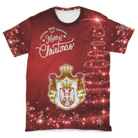 Serbia Christmas T Shirt Ver 02 RLT7 - Wonder Print Shop