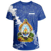 Honduras Christmas Coat Of Arms T Shirt X Style RLT8 - Wonder Print Shop