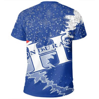 Honduras Christmas Coat Of Arms T Shirt X Style RLT8 - Wonder Print Shop
