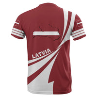 Latvia T Shirt Flag Doma Style RLT6 - Wonder Print Shop