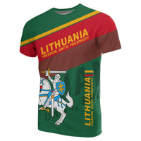 Lithuania Flag Motto T Shirt Limited Style RLT6 - Wonder Print Shop