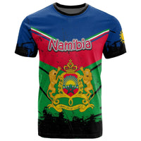 Namibia T Shirt Vintage Grunge Style RLT7 - Wonder Print Shop
