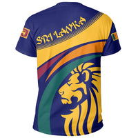Sri Lanka Lion T Shirt RLT7 - Wonder Print Shop